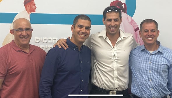 מימין לשמאל: רן ריבק, שי סיוקן, תומר בקשי ויוסי קסטרו, קרדיט: יחסי ציבור